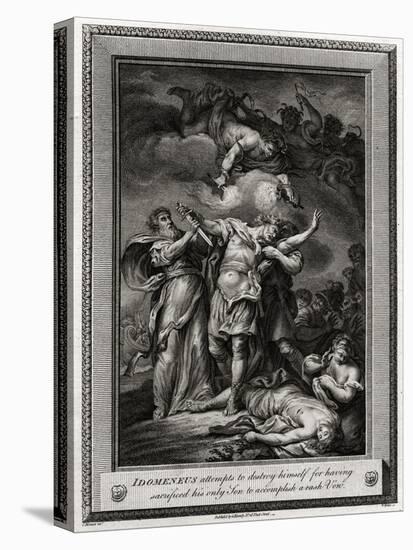 Idomeneus Attempts to Destroy Himself for Having Sacrificed His Only Son..., 1775-W Walker-Premier Image Canvas