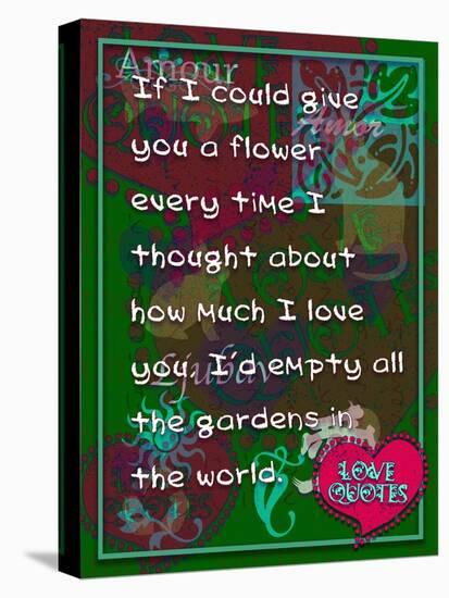 If I Could Give You Flower-Cathy Cute-Premier Image Canvas