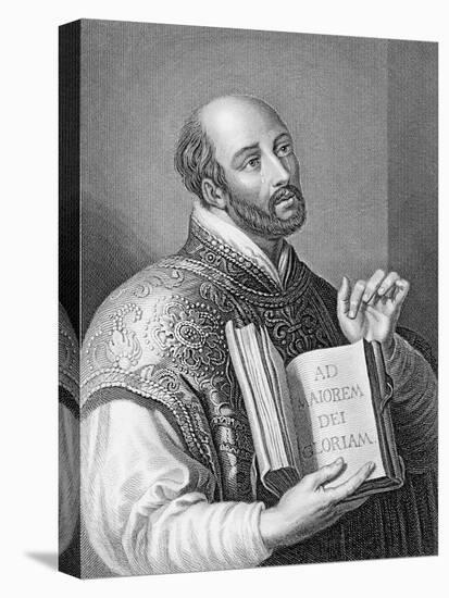 Ignatius Loyola, Engraved by William Holl the Younger, C.1830 (Engraving)-Peter Paul Rubens-Premier Image Canvas