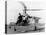 Igor Sikorsky at the Controls of the VS-300 Helicopter-null-Stretched Canvas