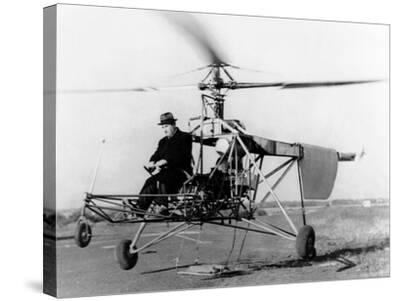 Igor Sikorsky At The Controls Of The Vs 300 Helicopter Photo Art Com Igor Sikorsky At The Controls Of The Vs 300 Helicopter Photo Art Com