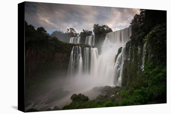 Iguazu Falls at Sunset-Alex Saberi-Premier Image Canvas