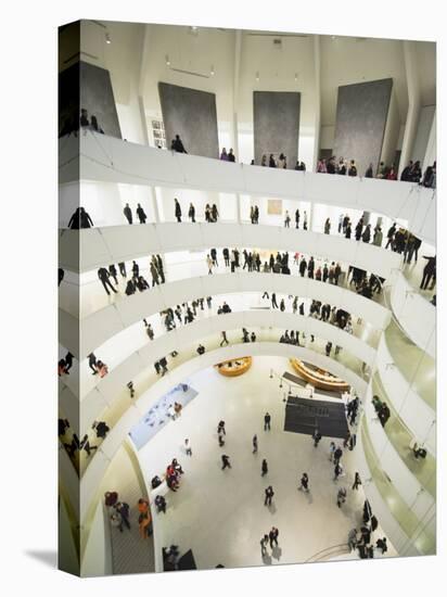 Iinterior of Solomon R Guggenheim Museum, 1959, Designed by Frank Lloyd Wright, Manhattan-Christian Kober-Premier Image Canvas