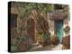 Il Cortile e i Fiori-Guido Borelli-Premier Image Canvas