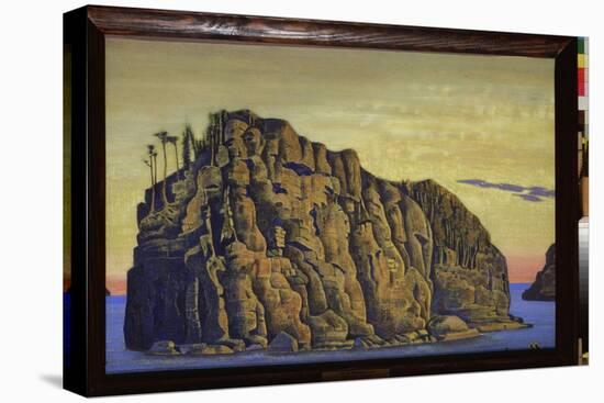 Ile Sainte (Holy Island). Oeuvre De Nicholas Roerich (1874-1947), Tempera Sur Toile, 1917. Art Russ-Nicholas Roerich-Premier Image Canvas