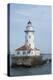 Illinois, Chicago. Lake Michigan, Chicago Harbor Light-Cindy Miller Hopkins-Premier Image Canvas