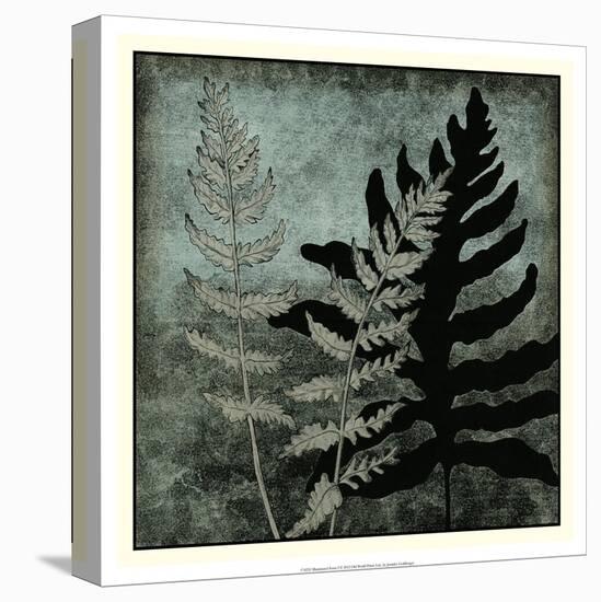 Illuminated Ferns I-Megan Meagher-Stretched Canvas