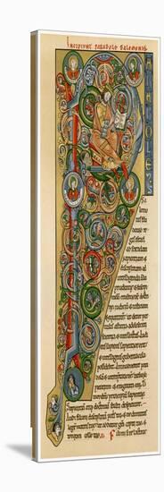 Illuminated Iniitial 'P, 1172-null-Premier Image Canvas