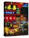 Illuminated Neon Street Signs, Nathan Road in Tsimshatsui, Hong Kong-Gavin Hellier-Premier Image Canvas