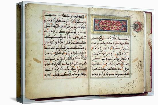 Illuminated Page of the Koran, 17th-18th century-null-Premier Image Canvas