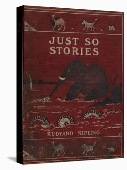 Illustrated Front Cover Showing an Elephant-Rudyard Kipling-Premier Image Canvas