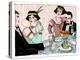 Illustration Depicting a Worldly Dinner in “Gatsby the Magnificent”” by American Writer Francis Sco-Patrizia La Porta-Premier Image Canvas