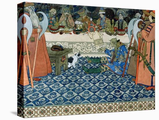 Illustration for Alexander Pushkin's "Fairytale of the Tsar Saltan," 1905-Ivan Bilibin-Premier Image Canvas