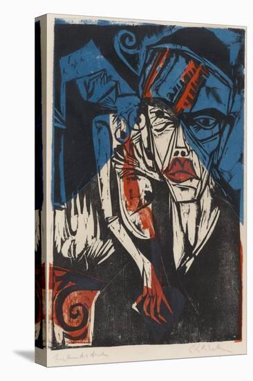 Illustration for 'Peter Schlemihl' by Adalbert Von Chamisso, 1915-Ernst Ludwig Kirchner-Premier Image Canvas