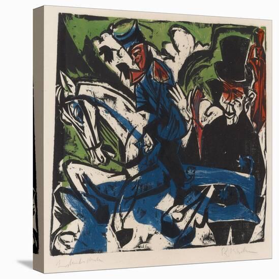 Illustration for 'Peter Schlemihl' by Adalbert Von Chamisso, 1915-Ernst Ludwig Kirchner-Premier Image Canvas