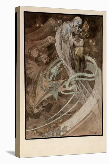 Illustration for the Illustrated Edition Le Pater-Alphonse Mucha-Premier Image Canvas