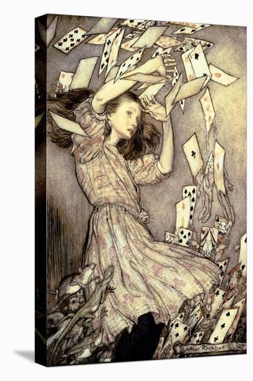 Illustration from 'Alice's Adventures in Wonderland' by Lewis Carroll-Arthur Rackham-Premier Image Canvas