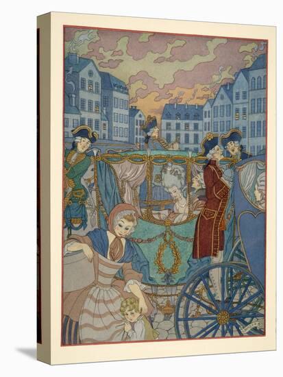 Illustration from 'Les Liaisons Dangereuses' by Pierre Choderlos De Laclos (1741-1803) Pub. 1934 (P-Georges Barbier-Premier Image Canvas