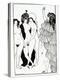 Illustration from Lysistrate by Aristophanes-Aubrey Beardsley-Premier Image Canvas