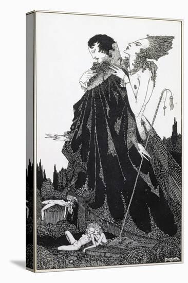 Illustration from 'Selected Poems of Algernon Charles Swinburne Clarke', Published in 1928-Harry Clarke-Premier Image Canvas