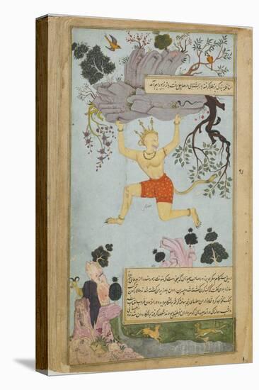 Illustration from the Ramayana by Valmiki, Second Half of The16th C-Mir Zayn al-Abidin-Premier Image Canvas