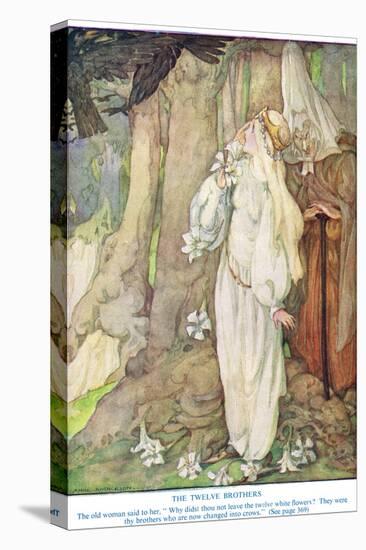 Illustration from 'The Twelve Brothers' by the Grimm Brothers-Anne Anderson-Premier Image Canvas