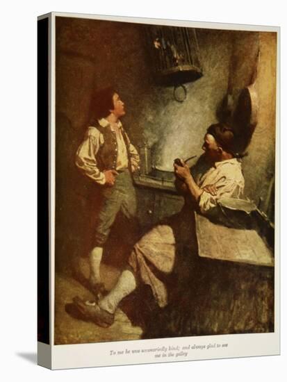 Illustration from 'Treasure Island' by Robert Louis Stevenson, 1911-Newell Convers Wyeth-Premier Image Canvas