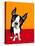 Illustration of a Boston Terrier Dog-TeddyandMia-Stretched Canvas