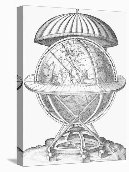 Illustration of Celestial Globe-null-Premier Image Canvas