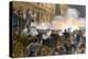 Illustration of Haymarket Riot in Chicago-T. De Thulstrup-Premier Image Canvas