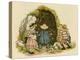 Illustration, the Queen of the Pirate Isle-Kate Greenaway-Stretched Canvas