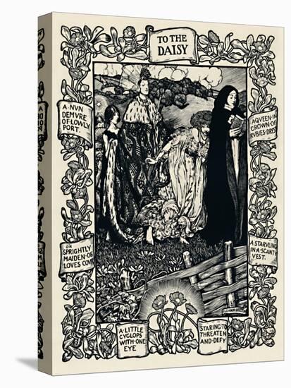 'Illustration to Wordsworth's Poem To The Daisy, No. 2', 1923-Eleanor Fortescue-Brickdale-Premier Image Canvas