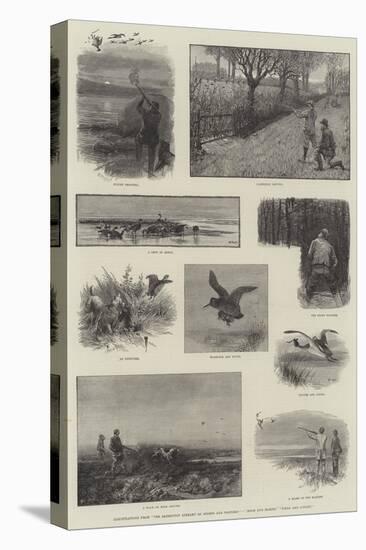 Illustrations from The Badminton Library of Sports and Pastimes, Moor and Marsh, Field and Covert-Charles Whymper-Premier Image Canvas