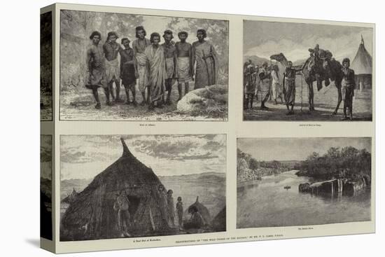 Illustrations of The Wild Tribes of the Soudan, by Mr F L James, Frgs-null-Premier Image Canvas