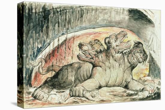 Illustrations to Dante's 'Divine Comedy', Cerberus-William Blake-Premier Image Canvas