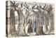 Illustrations to Dante's Divine Comedy, the Wood of the Self-Murderers-William Blake-Premier Image Canvas