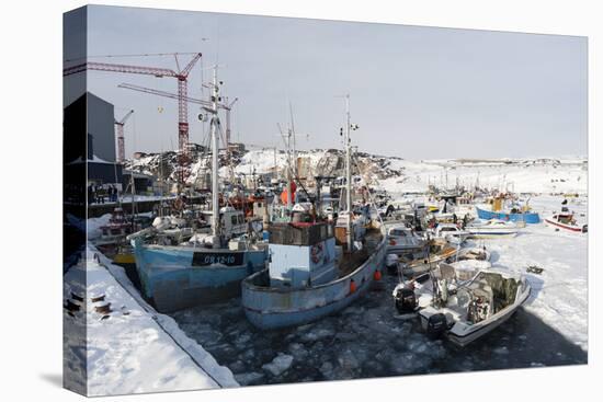 Ilulissat Harbour, Greenland, Denmark, Polar Regions-Sergio Pitamitz-Premier Image Canvas