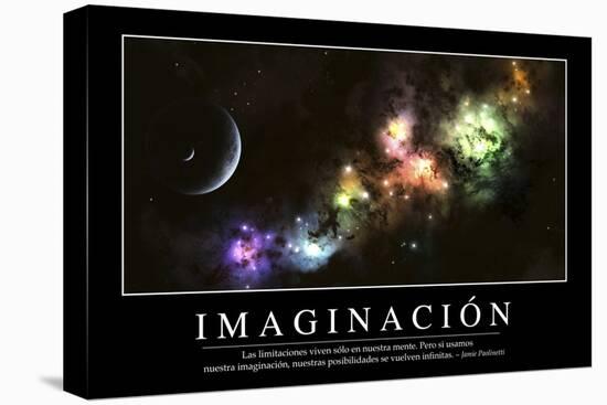 Imaginación. Cita Inspiradora Y Póster Motivacional-null-Premier Image Canvas
