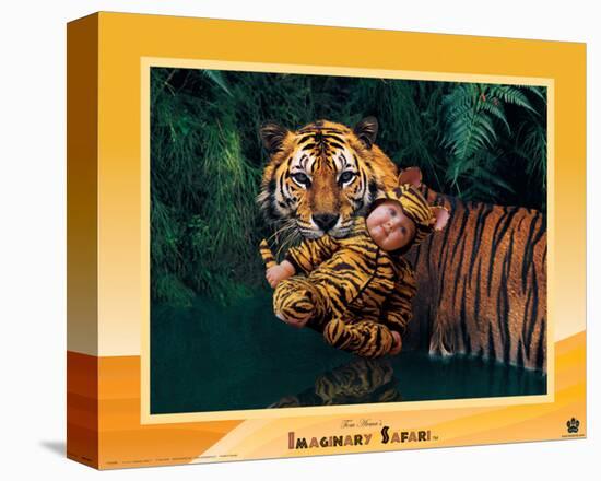 Imaginary Safari, Tiger-Tom Arma-Stretched Canvas