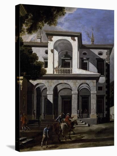Imaginary Villa, 1641-Viviano Codazzi-Premier Image Canvas