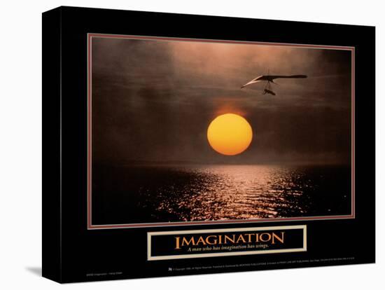 Imagination - Hang Glider-unknown unknown-Stretched Canvas