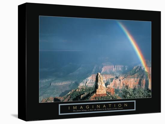 Imagination - Rainbow-Unknown Unknown-Stretched Canvas
