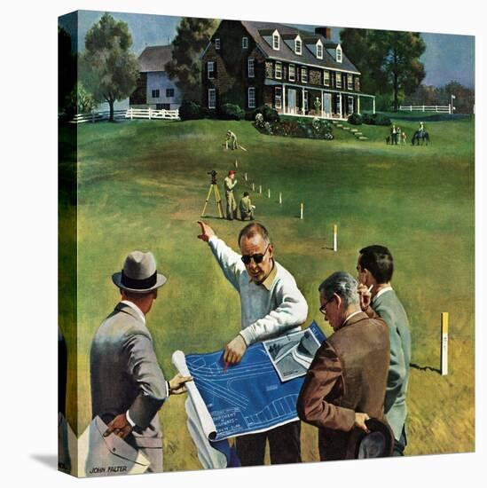 "Imminent Domain", July 18, 1959-John Falter-Premier Image Canvas