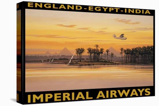 Imperial Airways, Egypt-Kerne Erickson-Stretched Canvas