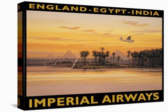 Imperial Airways, Egypt-Kerne Erickson-Stretched Canvas