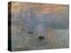 Impression: Sunrise, 1872-Claude Monet-Premier Image Canvas