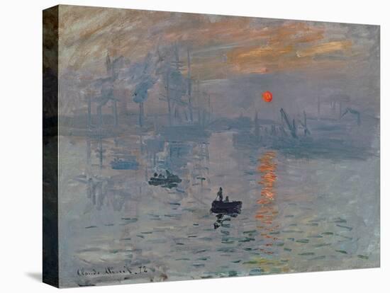 Impression: Sunrise, 1872-Claude Monet-Premier Image Canvas