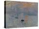 Impression: Sunrise, 1872-Claude Monet-Premier Image Canvas