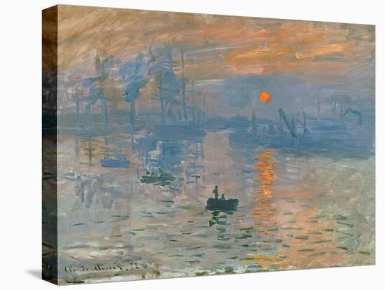 Impression, Sunrise (Impression, Soleil Levan), 1872-Claude Monet-Premier Image Canvas