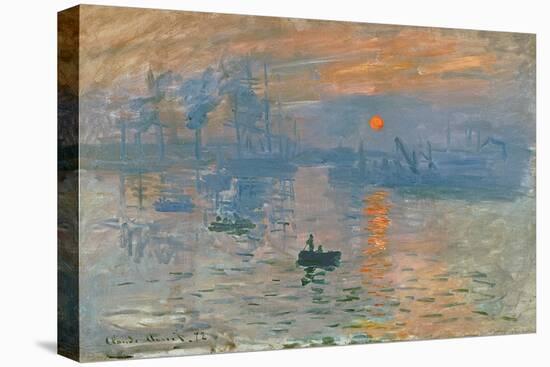 Impression, Sunrise (Impression, Soleil Levan), 1872-Claude Monet-Premier Image Canvas